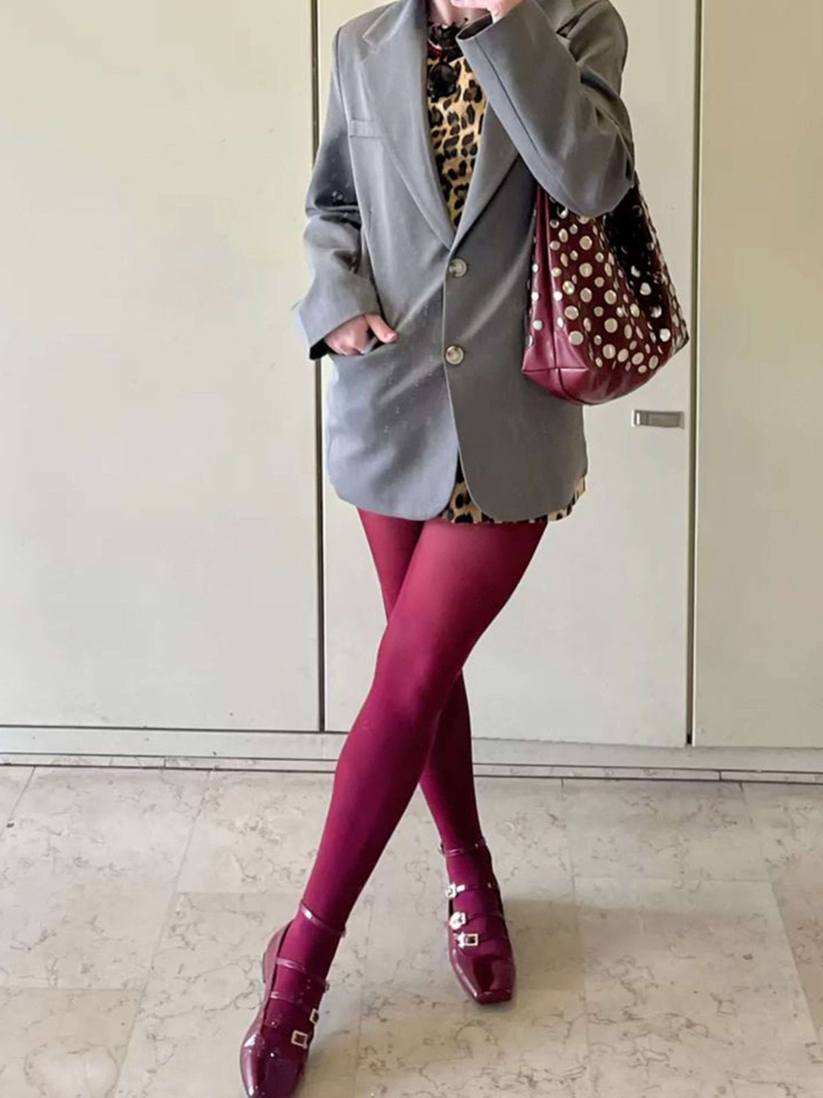 ZEYA - Zinnia Studded Bucket Bag