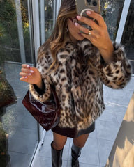 Zyrene Faux Fur Jacket